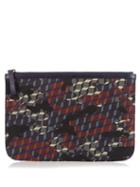 Pierre Hardy Cube And Camouflage-print Nylon Pouch
