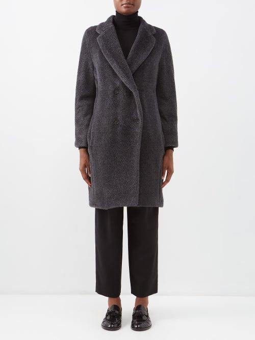 S Max Mara - Roseto Coat - Womens - Dark Grey