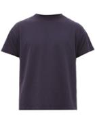 Matchesfashion.com Jeanerica Jeans & Co. - Marcel 180 Cotton Jersey T Shirt - Mens - Navy