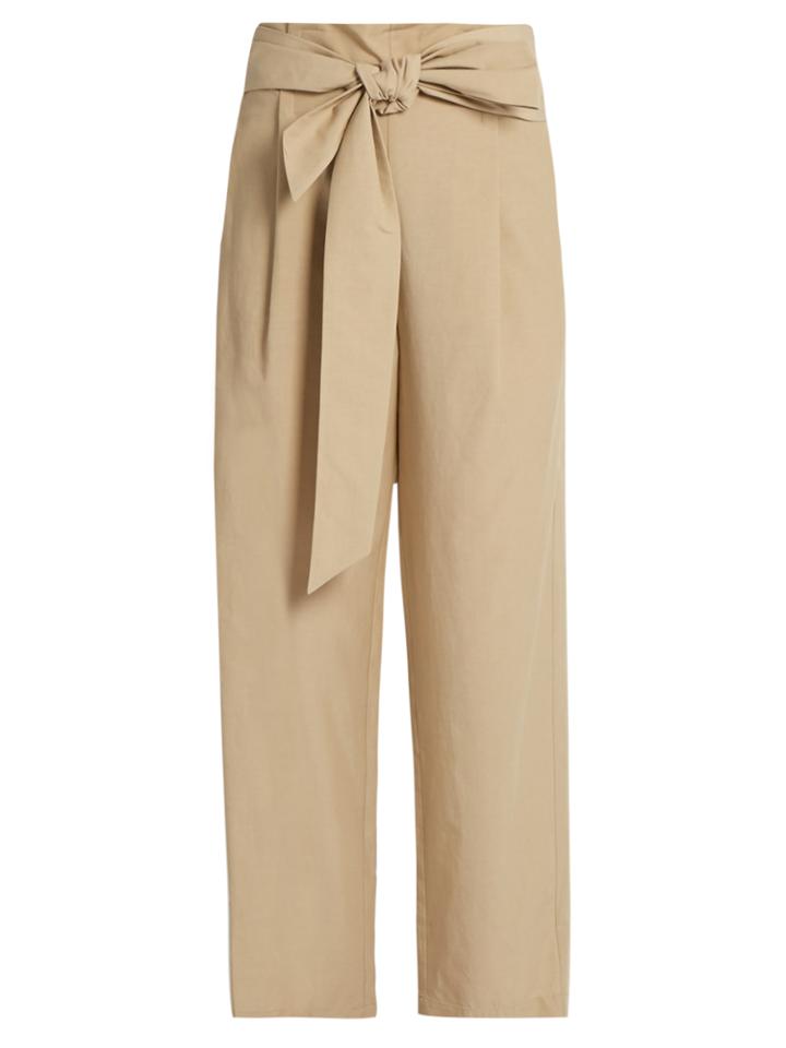 Masscob Wide-leg Cropped Trousers