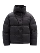 Acne Studios - High-neck Nylon Down Coat - Womens - Black