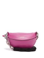 Matchesfashion.com Balenciaga - Souvenirs Bike Chain Leather Belt Bag - Womens - Pink Multi