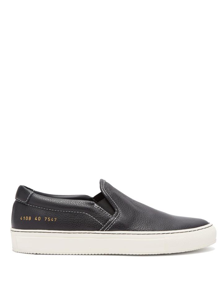 Common Projects Leather Slip-on Trainers
