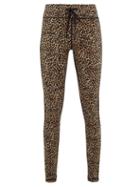 Matchesfashion.com The Upside - Leo Leopard Print Stretch Jersey Leggings - Womens - Leopard