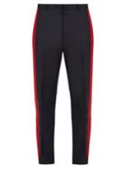 Lanvin Side-striped Slim-leg Trousers