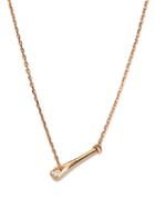 Matchesfashion.com Repossi - Serti Invers Diamond & 18kt Rose-gold Necklace - Womens - Rose Gold