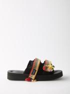 Suicoke X Lanvin - X Lanvin Og-056 Dual-strap Sandals - Mens - Black