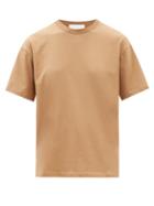 A.p.c. - X Suzanne Koller Alma Cotton-jersey T-shirt - Womens - Camel