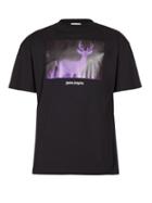 Matchesfashion.com Palm Angels - Deer Graphic Jersey T Shirt - Mens - Black