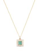 Jade Jagger Diamond, Emerald & Yellow-gold Necklace
