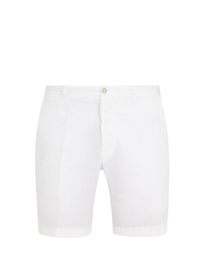 120 Lino Straight-leg Linen Shorts