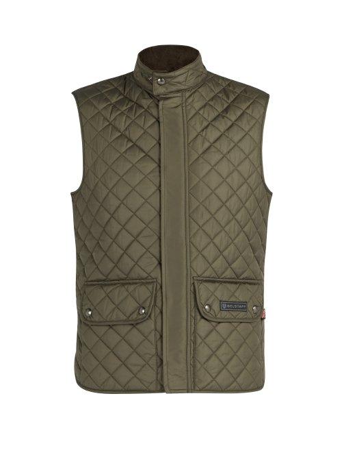 Matchesfashion.com Belstaff - Quilted Padded Gilet - Mens - Khaki