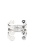 Delfina Delettrez Diamond, Pearl & White-gold Ring