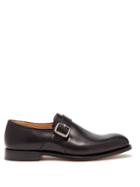 Matchesfashion.com Church's - Westbury Monk Strap Leather Shoes - Mens - Black