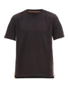 Matchesfashion.com Paul Smith - Artist-striped Organic-cotton T-shirt - Mens - Black