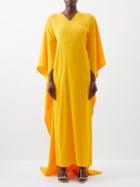 Taller Marmo - Eccomi Crepe Gown - Womens - Yellow