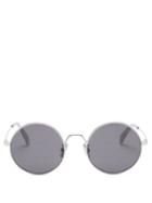 Matchesfashion.com Celine Eyewear - Round Metal Sunglasses - Mens - Silver