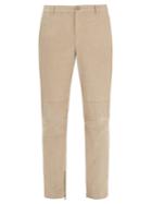 Atm Zipped-hem Slim-leg Corduroy Trousers
