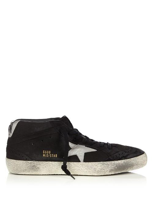 Golden Goose Deluxe Brand Midstar Mid-top Suede Trainers