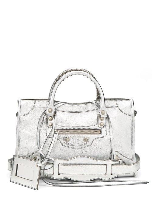 Matchesfashion.com Balenciaga - Classic City S Bag - Womens - Silver