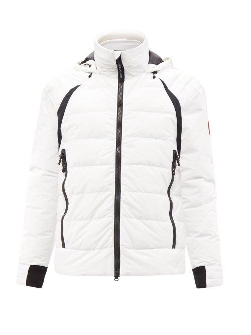 Canada Goose - Hybridge Base Hooded Down Jacket - Mens - White