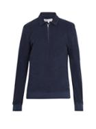 Matchesfashion.com Orlebar Brown - Ritson French Terry Towelling Top - Mens - Navy