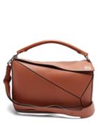 Matchesfashion.com Loewe - Puzzle Large Leather Bag - Mens - Tan