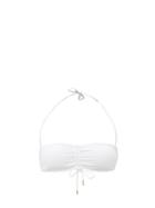 Melissa Odabash - Florence Ruched Bandeau Bikini Top - Womens - White