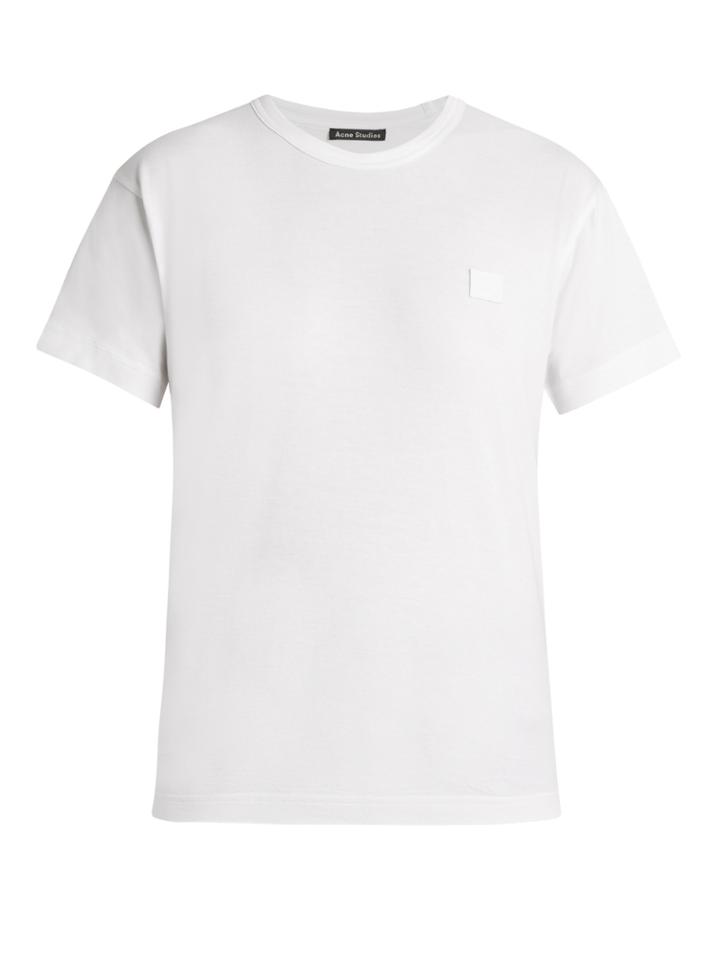 Acne Studios Nash Face Cotton-jersey T-shirt