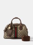 Gucci - Ophidia Small Gg Supreme-canvas Top-handle Bag - Womens - Beige