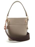 Matchesfashion.com Chlo - Roy Mini Leather Bucket Bag - Womens - Grey