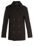 Lemaire Double-breasted Wool-blend Coat