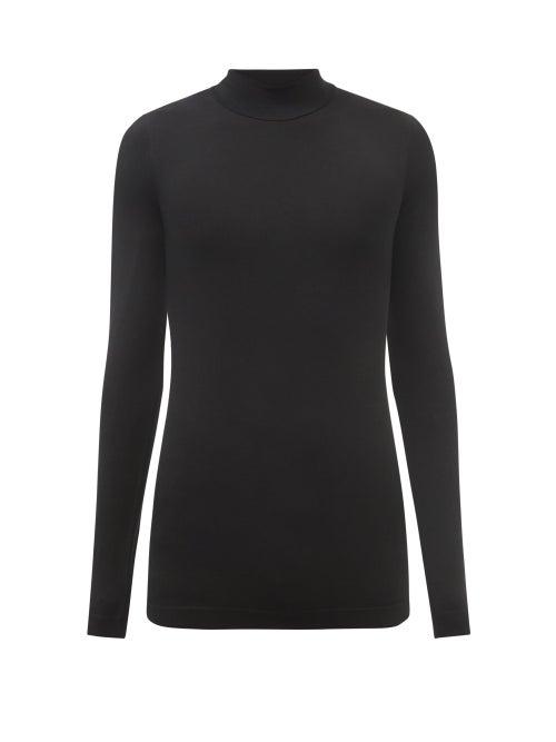 Fusalp - Owen Modal-blend Base-layer Long-sleeved T-shirt - Mens - Black