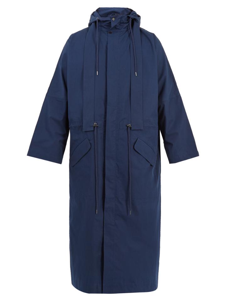 Craig Green Hooded Cottton-blend Coat