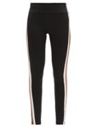 Matchesfashion.com Vaara - Tyler Leggings - Womens - Black Brown Multi
