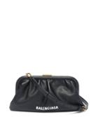 Matchesfashion.com Balenciaga - Cloud Xs Leather Cross-body Bag - Womens - Black