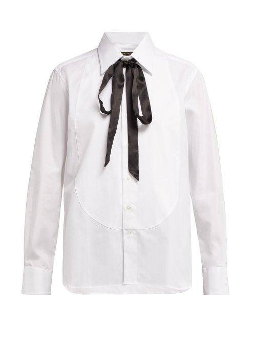 Matchesfashion.com Emma Willis - Slim Fit Cotton Shirt - Womens - White