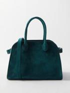 The Row - Margaux 10 Suede Bag - Womens - Green