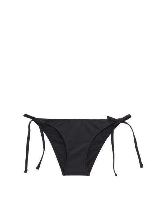 Matchesfashion.com Solid & Striped - The Iris Side-tie Bikini Briefs - Womens - Black