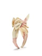 Matchesfashion.com Benot Missolin - Eugenie Bow Headband - Womens - Pink