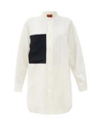 Matchesfashion.com Colville - Patch-pocket Buttoned Shirt - Womens - Ivory