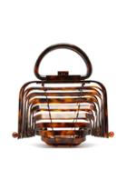 Matchesfashion.com Cult Gaia - Lilleth Clutch Bag - Womens - Brown Multi
