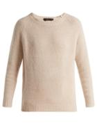 Matchesfashion.com Weekend Max Mara - Slouchy Alpaca Blend Sweater - Womens - Beige