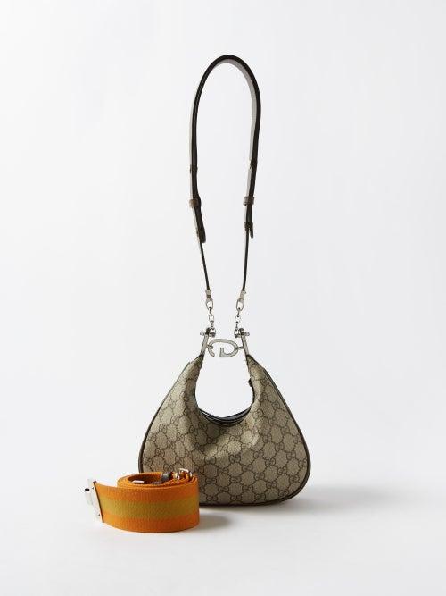 Gucci - Gg-monogram Canvas Shoulder Bag - Womens - Beige Multi