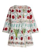 Le Sirenuse, Positano Garden-print Cotton Kimono Top