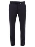 Matchesfashion.com Officine Gnrale - Paul Pinstripe Wool Trousers - Mens - Navy White