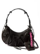Balenciaga - Cagole S Leather Shoulder Bag - Womens - Black
