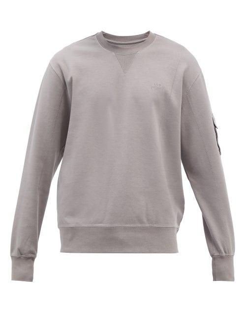 A-cold-wall* - Essentials Cotton-blend Jersey Sweatshirt - Mens - Grey