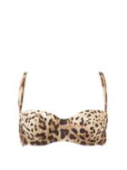 Dolce & Gabbana - Leopard-print Balconette Bikini Top - Womens - Leopard