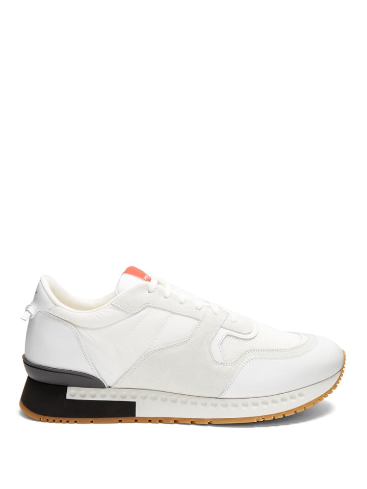 Givenchy Runner Low-top Nylon And Leather Trainers